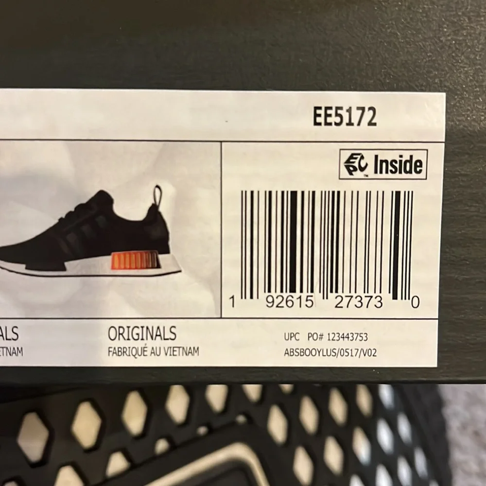 Adidas NMD_R1 Boost Shoes Sneakers EE5172 NMD Boost black Women’s Size 7.5